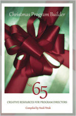 cover Christmas Program Builder #65 book cover